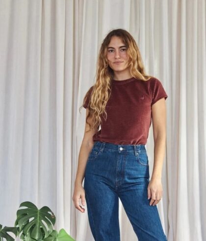 Casual V Neck T Shirts for Women Mesh Short Sleeve Dressy Tops